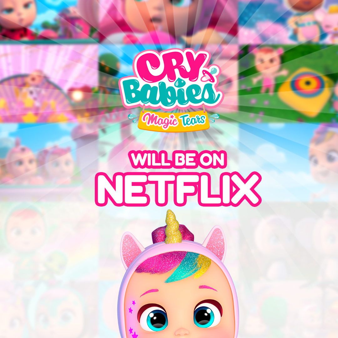 IMC Toys baut Streaming-Optionen weiter aus: Cry Babies Magic Tears startet auf Netflix. 