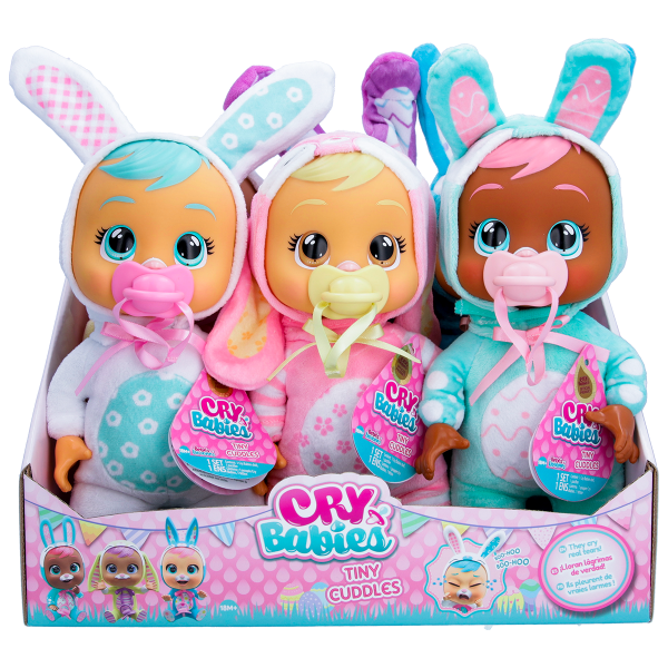 TINY CUDDLES BUNNIES IMC toys