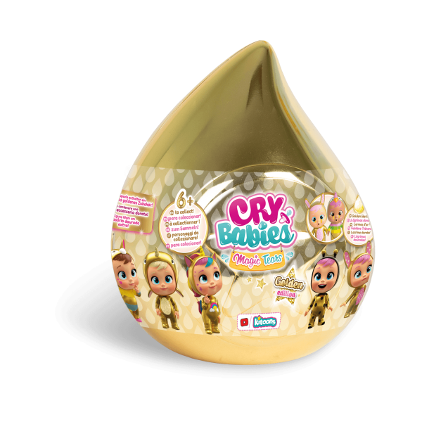 Cry Babies Magic Tears Rare Golden Edition  official product