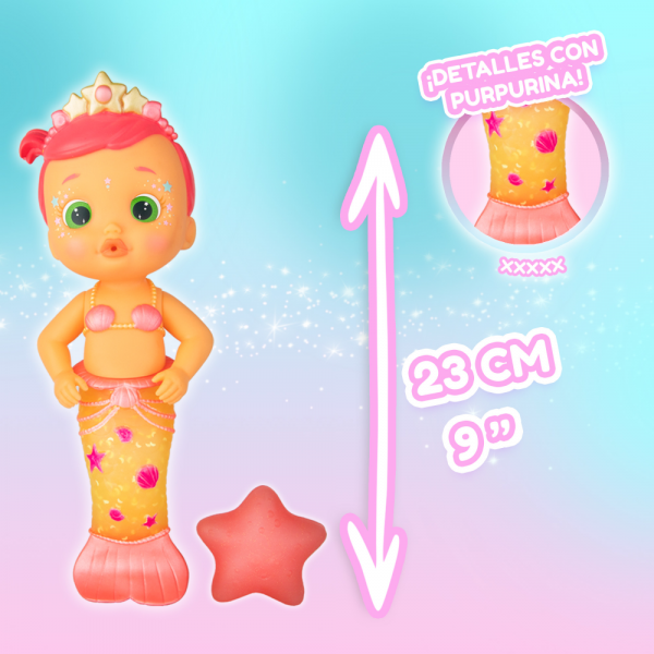Imc Toys 99647Im Bloopies Mermaids Luna Pink 